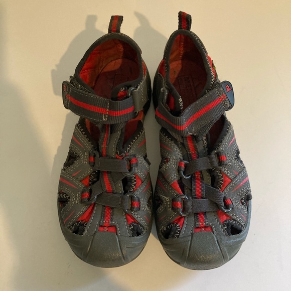 Merrell Hydro Boys Outdoor Sandel in Red - Picture 5 of 8